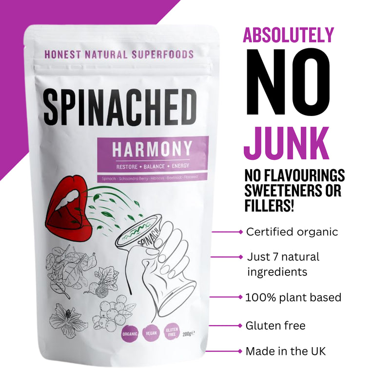 Spinached Harmony superfood powder 200g - British product