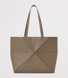 LOEWE Puzzle Tote leather bag with origami lines - British product