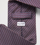 Pal Zileri silk jacquard tie 8cm, imported from the UK