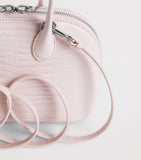 Self-Portrait mini leather top-handle bag, imported from the UK