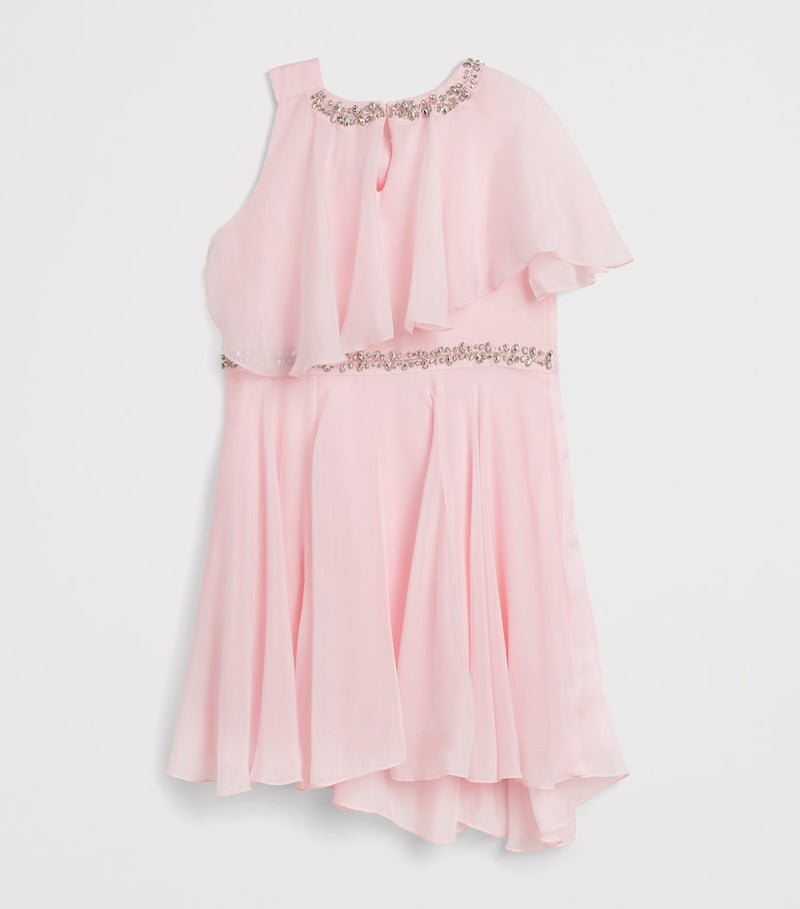Givenchy Kids silk embellished dress for ages 4-12+ years, UK version