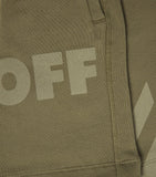 Off-White Kids Jersey Logo sweatshorts 4-12+ years, imported from the UK