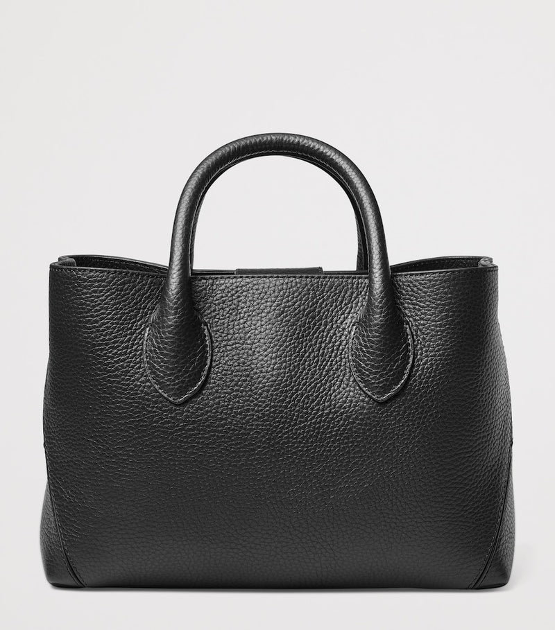 Aspinal of London midi leather tote bag, UK version