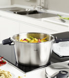 Fissler Vitavit Premium pressure cooker with insert 22cm - British product