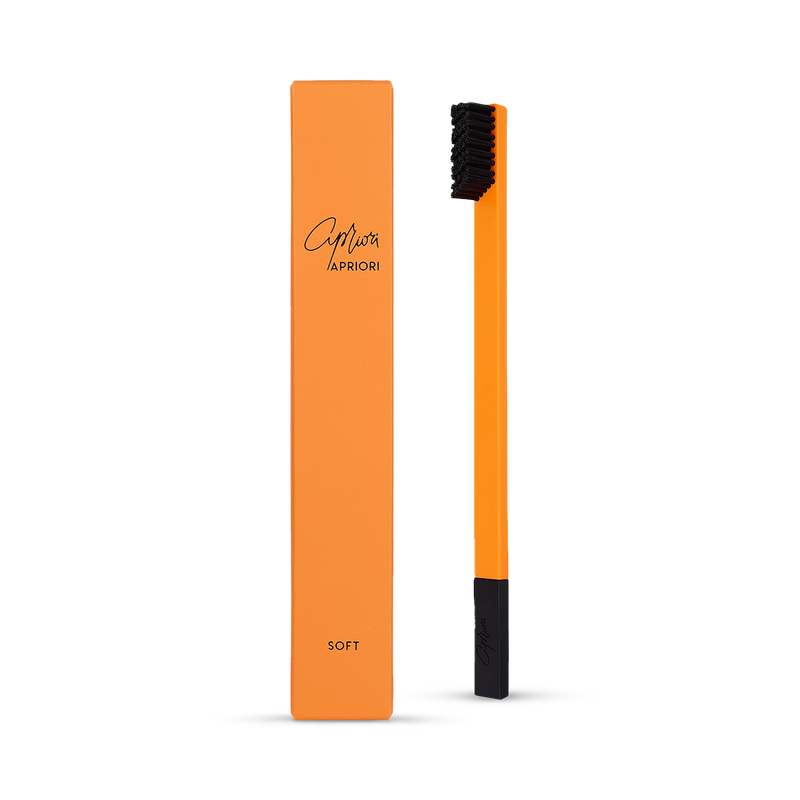 Apriori Tangerine Glow soft toothbrush - British product