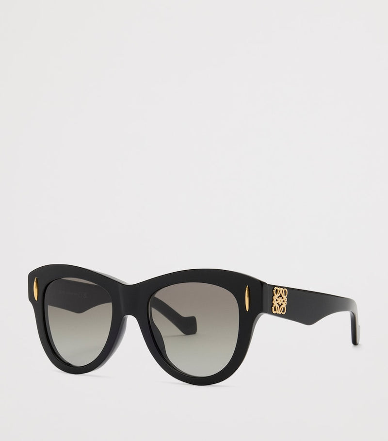 LOEWE Vintage Screen sunglasses with gold-tone accents, UK version