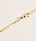Anita Ko 18kt yellow gold sapphire pendant necklace - British product