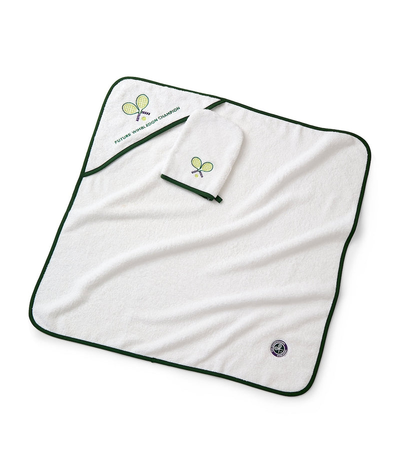Christy Wimbledon Mini Future Champion baby towel bundle 75x75cm, UK version