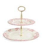 Harrods Toile two-tier cake stand, UK version