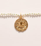 Hermina Athens freshwater pearl eye pendant necklace - British product