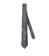 Harrods Brunello Cucinelli Silk Stripe Jacquard Tie- Buy online at McGrocer