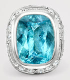 Boodles Play of Light cocktail ring with Paraiba and diamonds, UK version