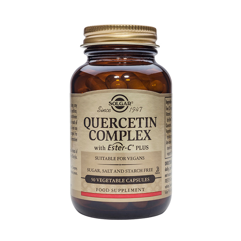 Solgar Quercetin Complex 50 caps supplement (British brand)