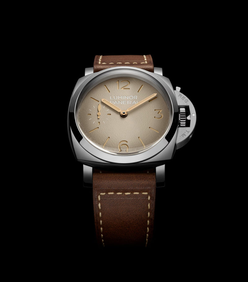 Panerai Luminor watch 47mm stainless steel, UK version