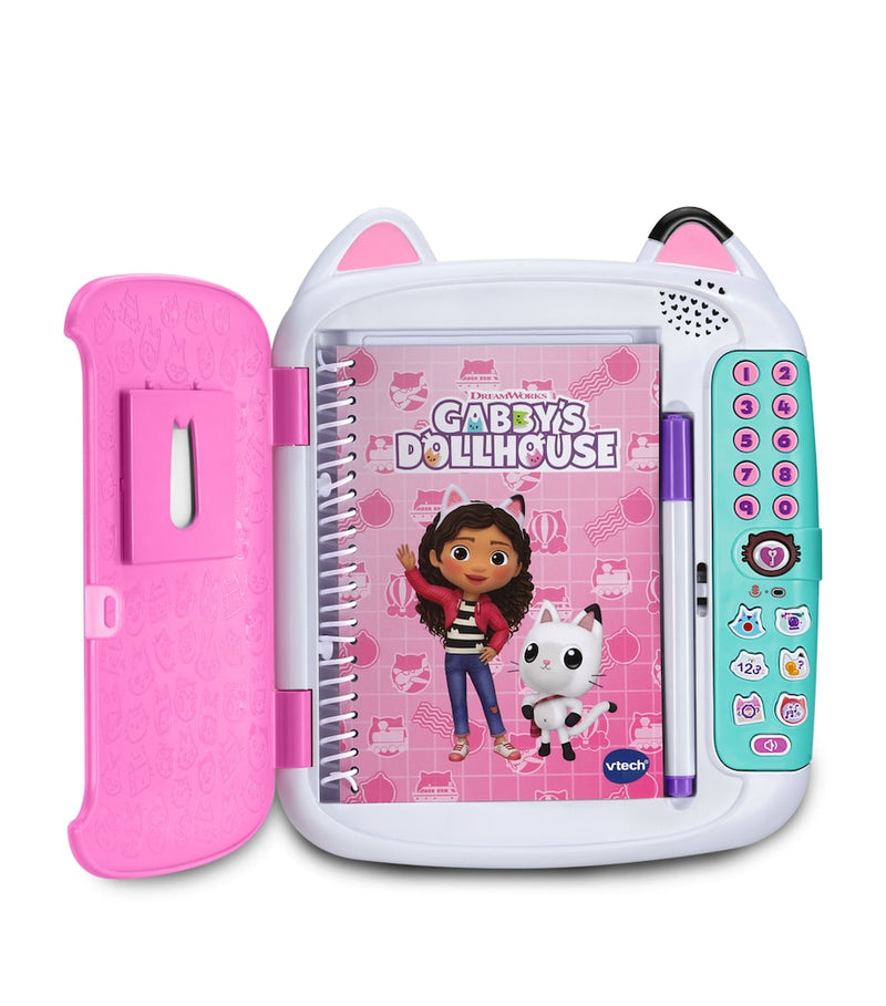 VTech Gabby's Dollhouse Cat-Tastic Diary interactive learning toy (British brand)