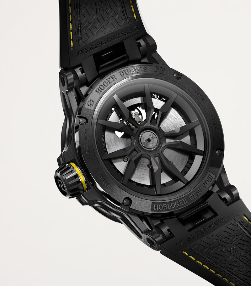 Roger Dubuis Lamborghini Huracán skeleton watch 45mm, UK version
