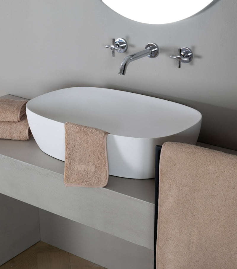 Frette Unito cotton bath sheet 100x150cm (British brand)