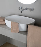 Frette Unito cotton bath sheet 100x150cm (British brand)