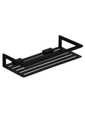 Showerdrape Black Verso Shower Basket 27x12x4.5cm (British brand)
