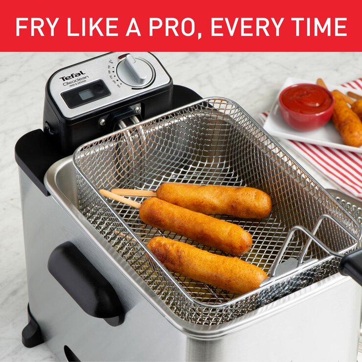 Tefal Oleoclean Pro Deep Fryer 3.5L (British brand)