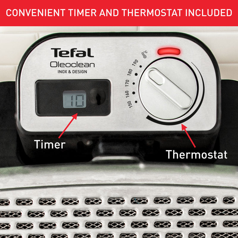 Tefal Oleoclean Pro Deep Fryer 3.5L (British brand)