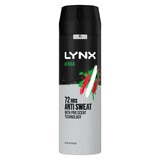Lynx Africa squeezed mandarin and sandalwood anti-perspirant spray 6 x 200ml, UK version