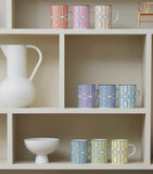 O.W.London Loop Mugs fine bone china set, imported from the UK