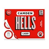 Camden Hells lager packs 12 x 330ml - British product