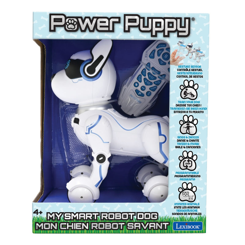Lexibook Power Puppy and Power Kitty robot pet toy assortment, UK version