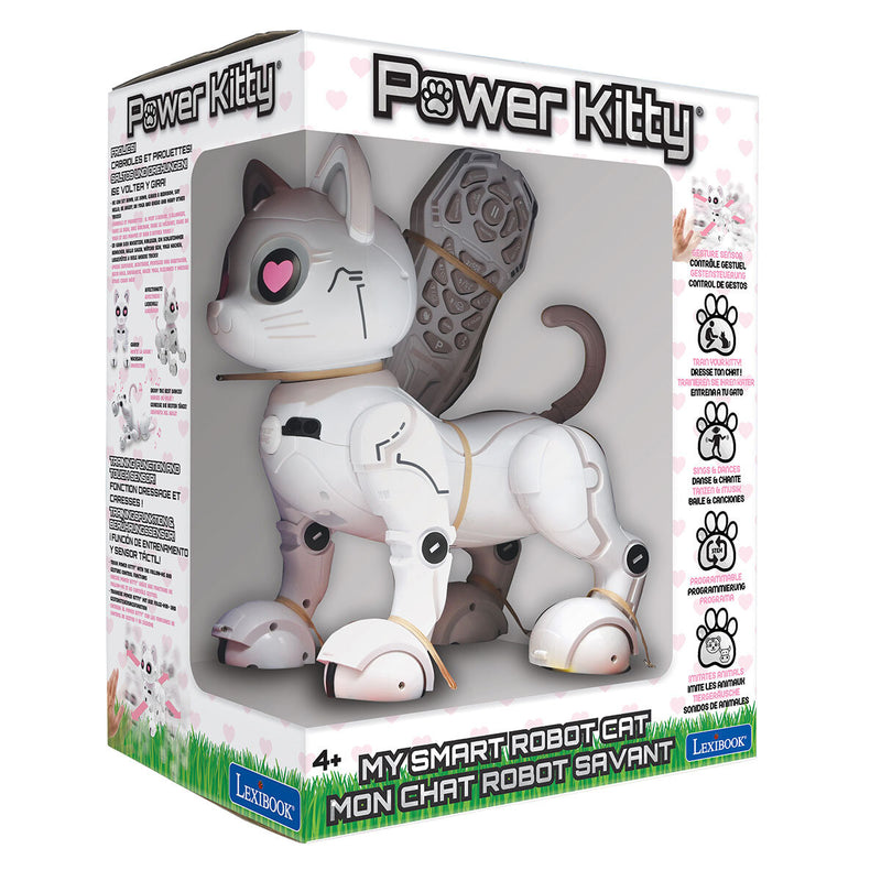 Lexibook Power Puppy and Power Kitty robot pet toy assortment, UK version