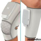 Homedics Modulair Compression Massage Bundle for Calf and Knee, UK version