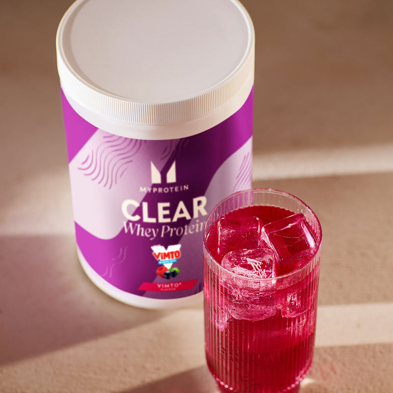 MYPROTEIN Clear Whey Isolate Vimto protein powder 914g (British brand)