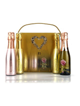 Next Bottega Prosecco Sparkling Wine Gift Set with Gold, Rose Gold and Moscato 800ml- Buy online at McGrocer