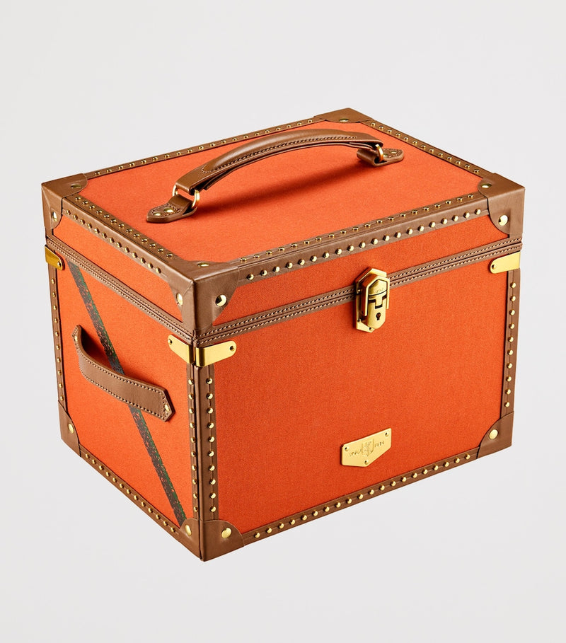 WOLF Canvas Ida Trunk Jewellery Box