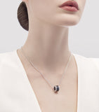 Bvlgari Save the Children necklace sterling silver ceramic (British brand)
