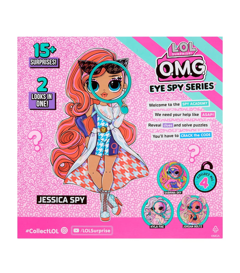 L.O.L. Surprise LOL OMG Eye Spy Spy Doll, UK version