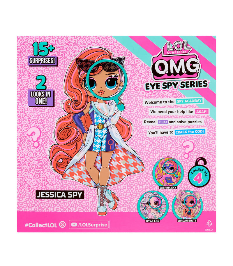 L.O.L. Surprise LOL OMG Eye Spy Spy Doll, UK version