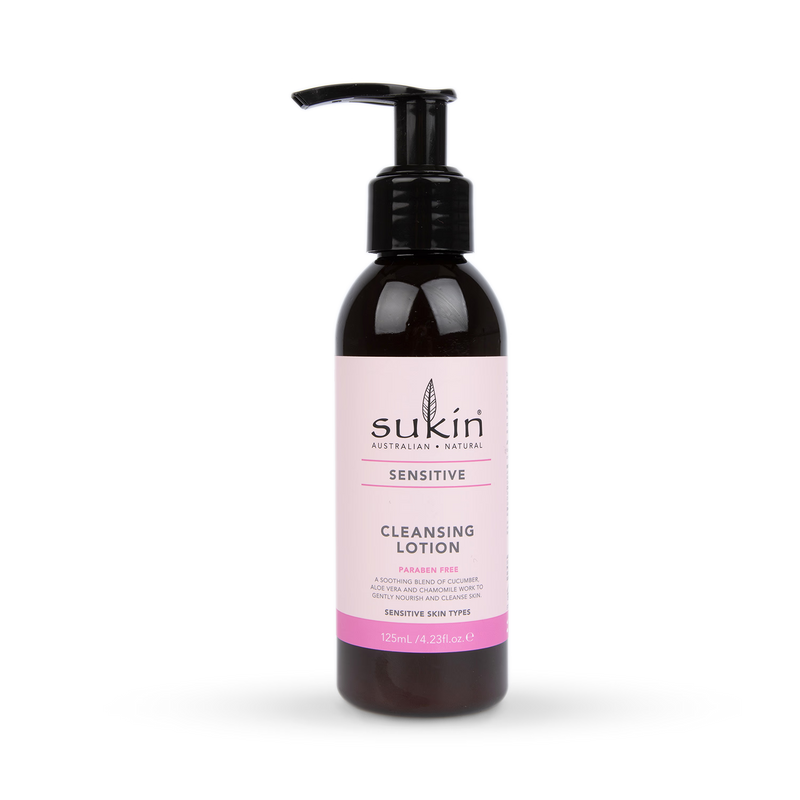 Sukin Sensitive Cleansing Lotion 125ml (British brand)