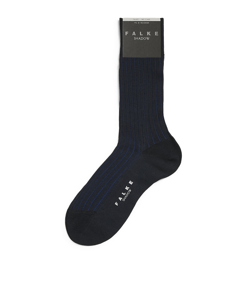 Falke Shadow Socks cotton blend, imported from the UK