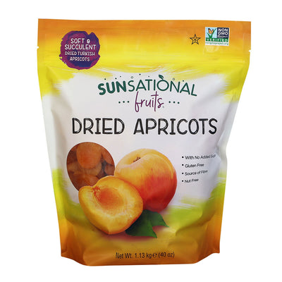 Costco UK Sunsational Dried Apricots Dried Fruit Snack 1.13kg- Buy online at McGrocer