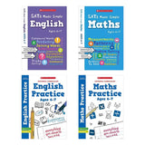 مجموعة تدريب Scholastic SATs - 4 كتب، مستوردة من المملكة المتحدة