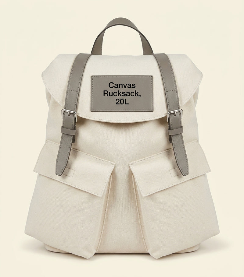 Mulberry Heritage Backpack waxed cotton (British brand)