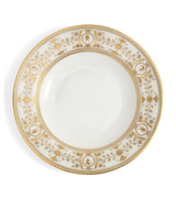 Harrods Wedgwood Bone China Bacchus Rim Soup Plate 23cm- Buy online at McGrocer