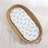 The Tiny Bed Co. Basket Changing Mat - Palm Bay (Green) GOODS Superdrug