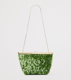 Jimmy Choo heart paillette clutch bag (British brand)