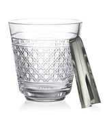 Harrods Waterford Opulence Crystal Ice Bucket and Tongs Set, 18cm x 18cm- Buy online at McGrocer