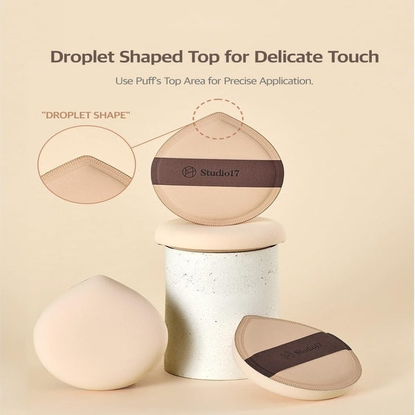 STUDIO 17 Pang Pang makeup puff Large (British brand)