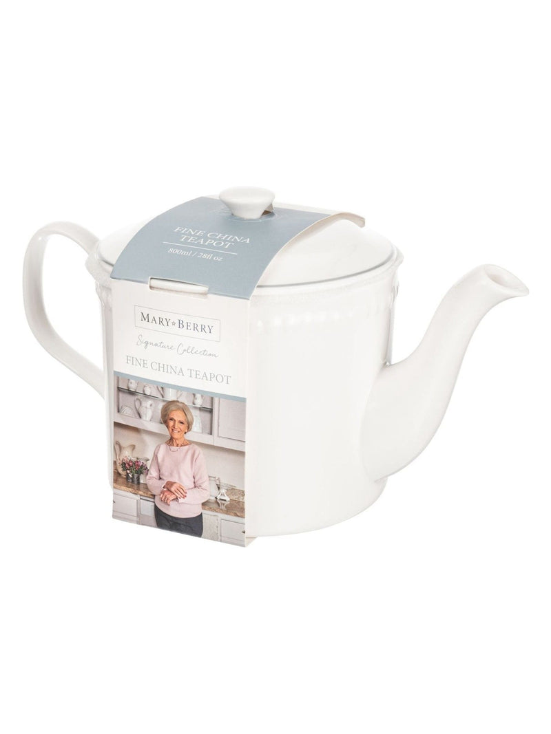 Mary Berry White Signature teapot, imported from the UK