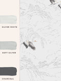 Laura Ashley Silver Animalia wallpaper 10m, UK version