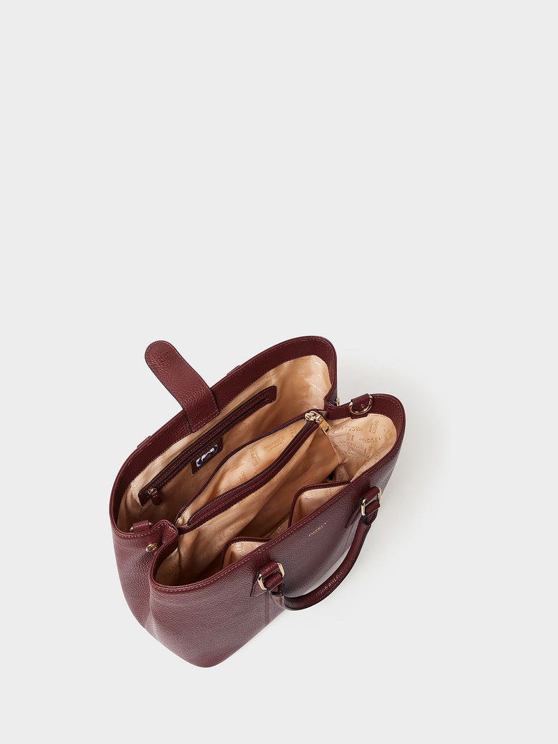 Osprey London Red The Adaline Leather Work Bag